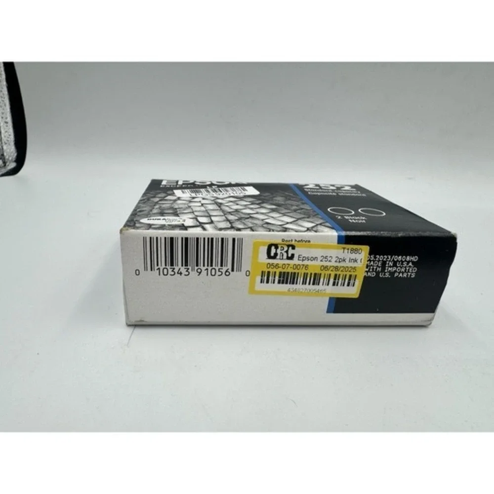 Genuine Epson 252 Black Ink Cartridges Sealed